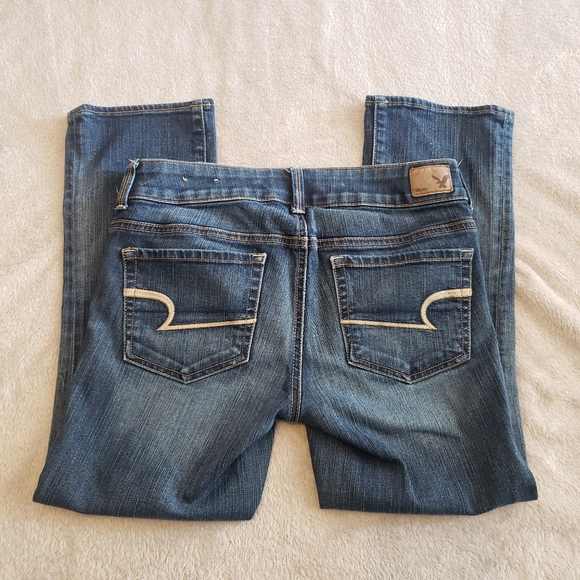 American Eagle crop jeans size 4 - Picture 4 of 5